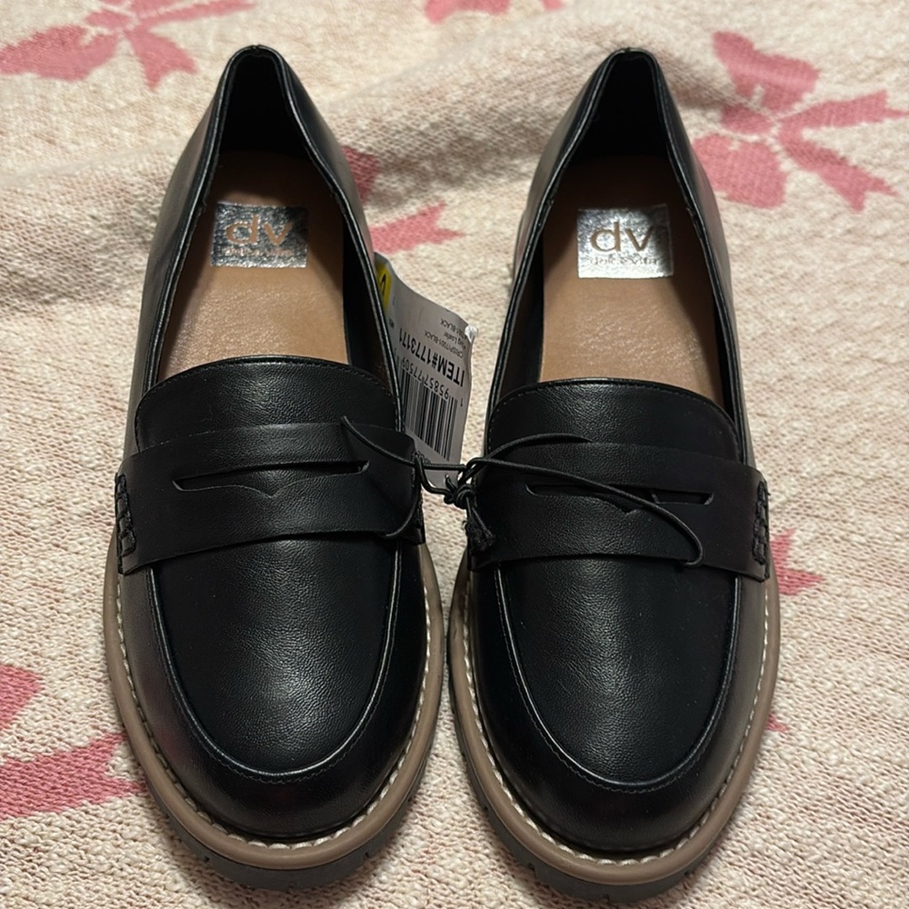 Dolce Vita Black Loafers